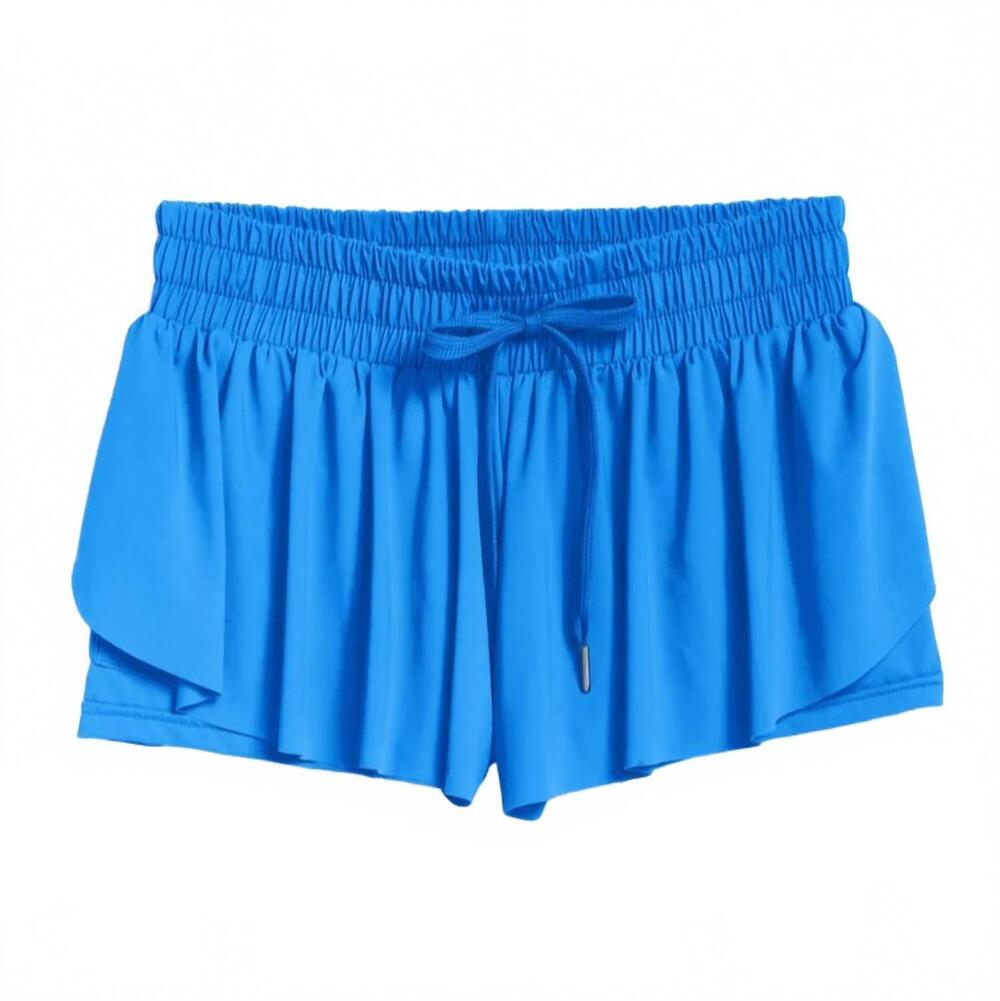 NEW TRACTR girls butterfly shorts in bright blue